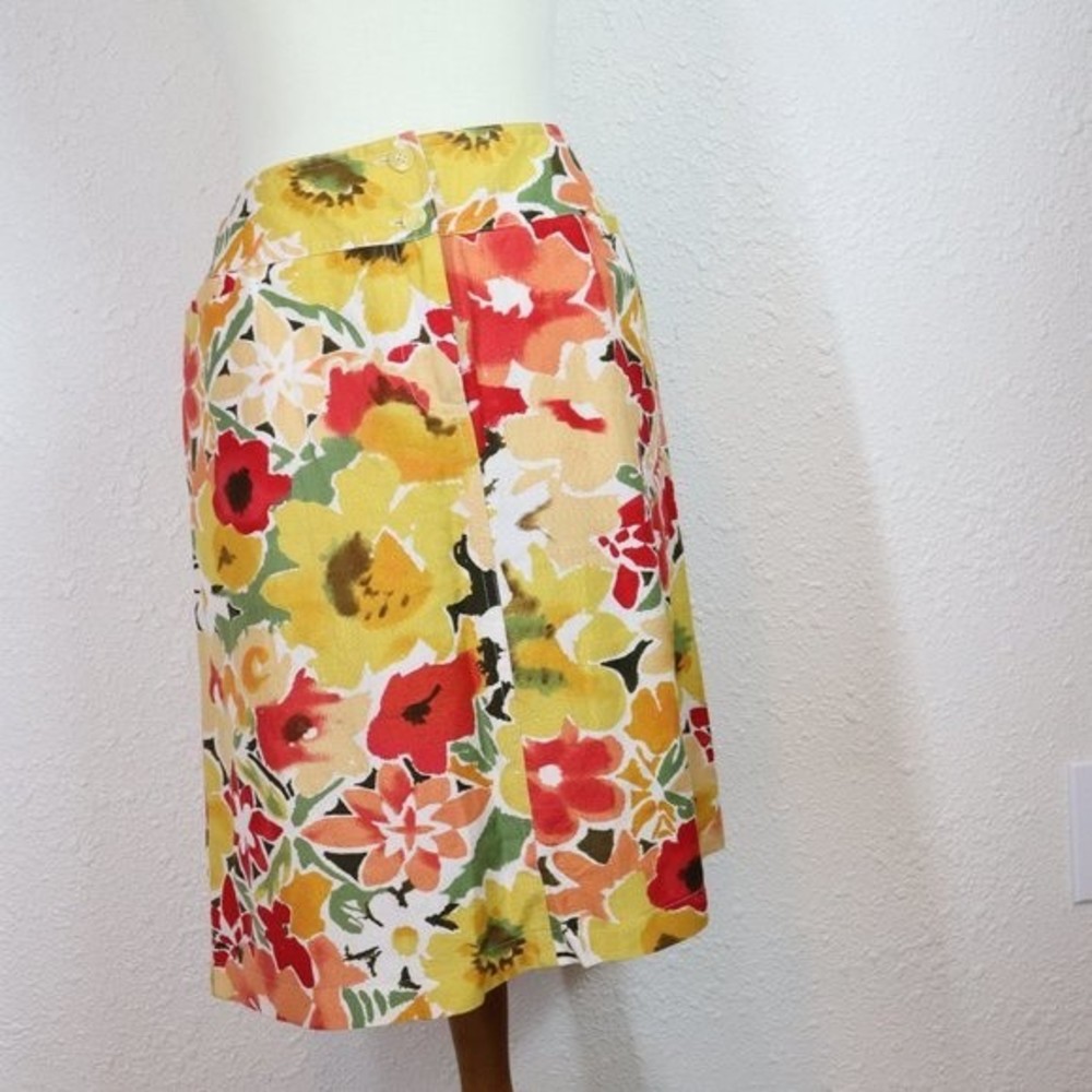 Harve Benard Floral Printed Skirt Size 14